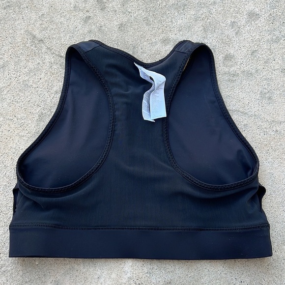 Fabletics Trinity High Impact Black Sports Bra Size L - Picture 8 of 11